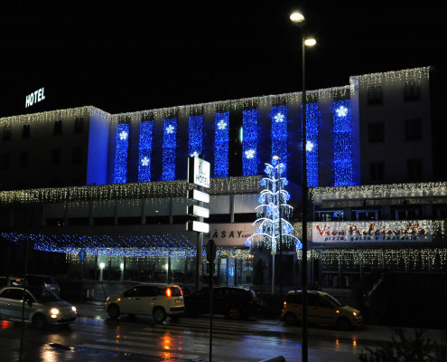 Luminarie Natalizie per Centri Commerciali e Hotel