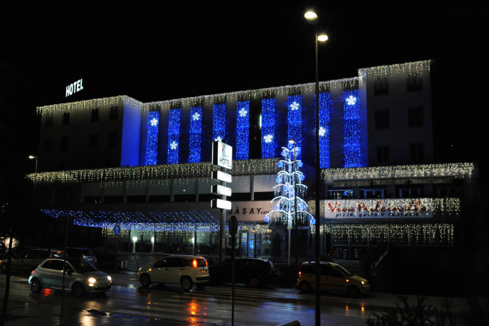 Luminarie Natalizie per Centri Commerciali e Hotel